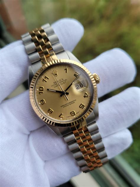 Rolex Datejust 36 Stainless Steel/18ct Yellow Gold 